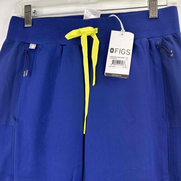 Figs Navy Boston Slim Tall Drawstring Scrubs Jogger Pants Size XS Tall - Picture 3 of 6